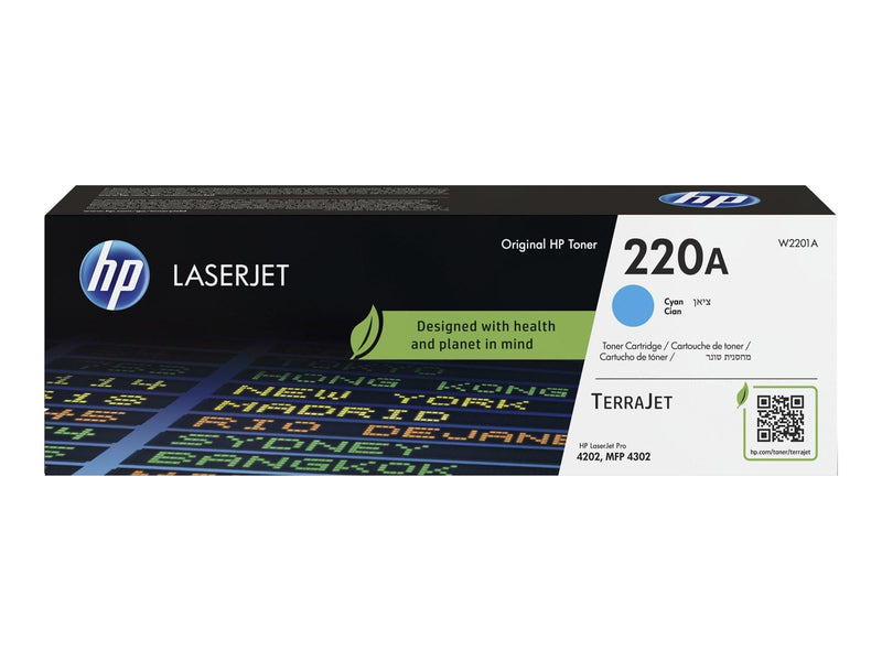 HP 220A / W2201A - Cyan Toner