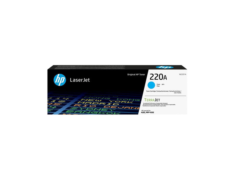 HP 220A / W2201A - Cyan Toner