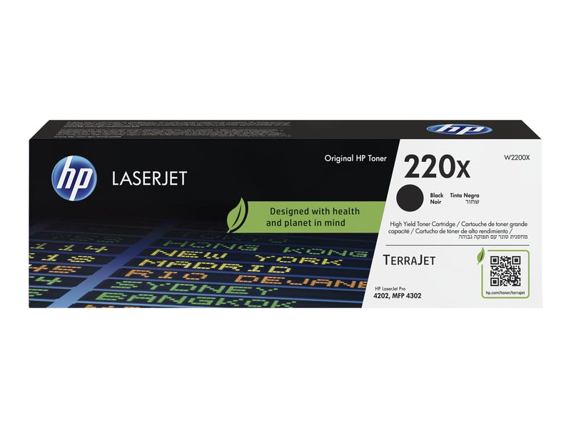 HP 220X / W2200X - High Yield - Black Toner
