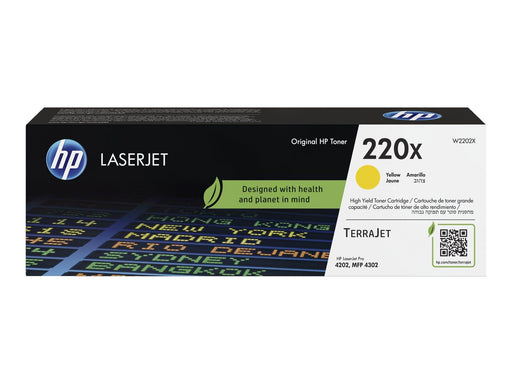 HP 220X / W2202X - High Yield - Yellow Toner