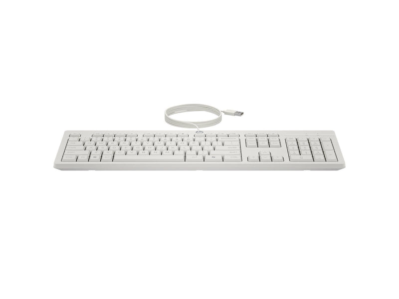HP 225 - Tastatur & Maus Set - Full-Size - Deutsch - Weiss
