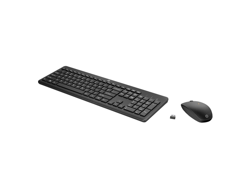 HP 235 - Tastatur & Maus Set - Englisch - Schwarz