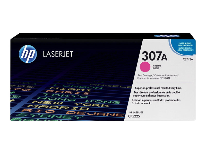 HP 307A / CE743A Magenta Toner - Tonerpatrone Magenta
