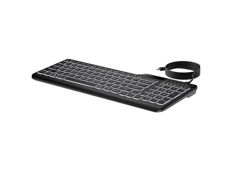 HP 400 - Tastatur - Englisch - Schwarz