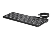 HP 400 - Tastatur - Englisch - Schwarz