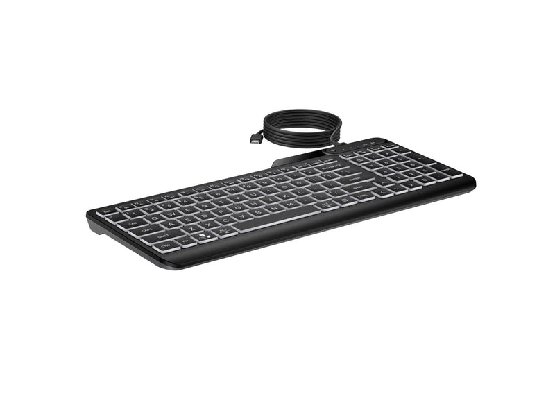 HP 400 - Tastatur - Englisch - Schwarz