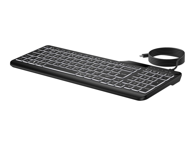 HP 405 - Tastatur - 65% - Englisch - Schwarz