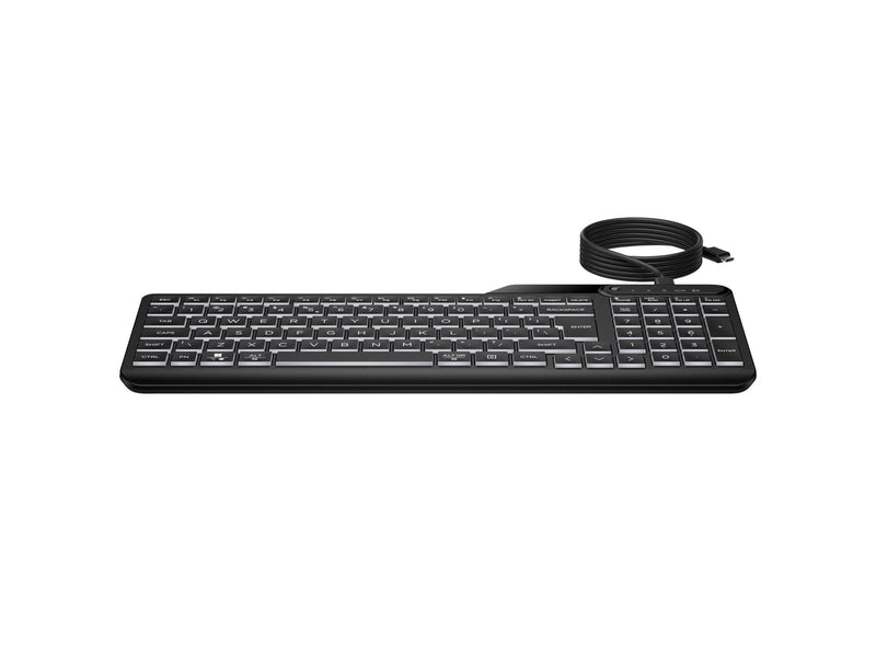 HP 405 - Tastatur - 65% - Englisch - Schwarz
