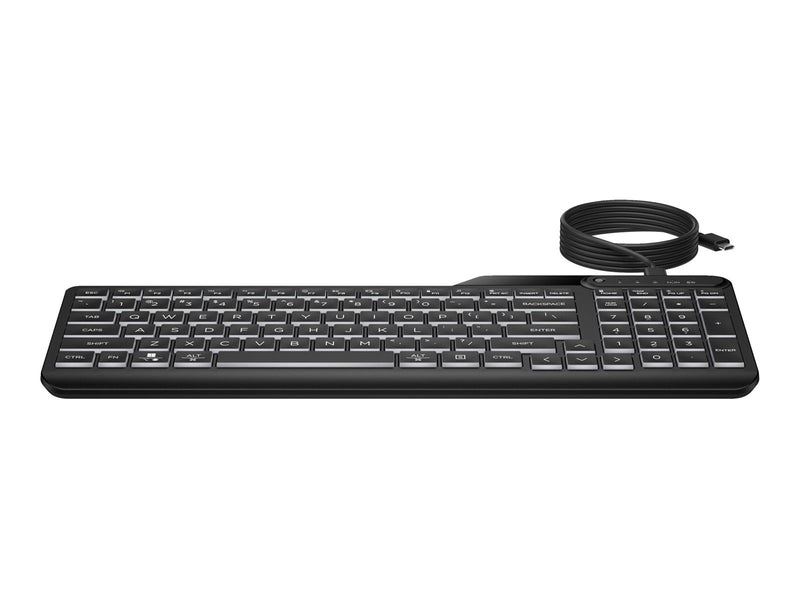 HP 405 - Tastatur - 65% - Englisch - Schwarz