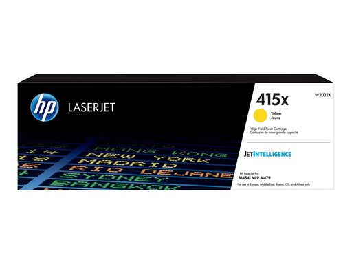 HP 415X / W2032X High Capacity Yellow Toner