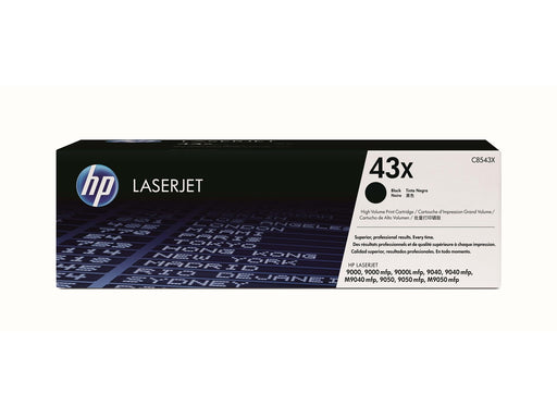 HP 43X / C8543X - Black Laser Toner - Tonerpatrone Schwarz