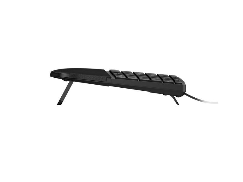 HP 480 Comfort - Tastatur - Englisch - Schwarz