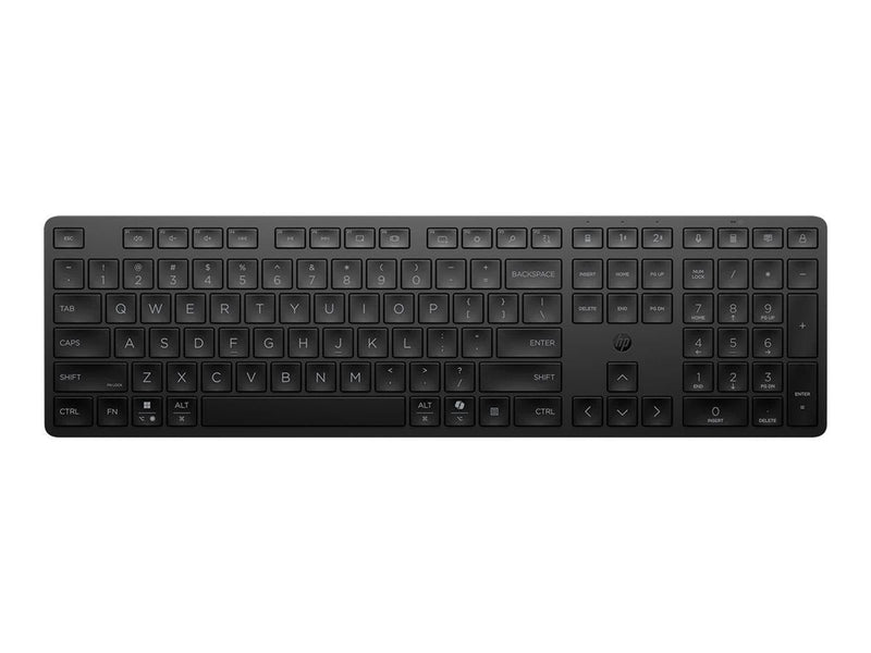 HP 490K - Tastatur - Englisch - Schwarz
