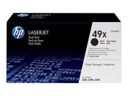 HP 49XD / Q5949XD - Black Laser Toner - Tonerpatrone Schwarz