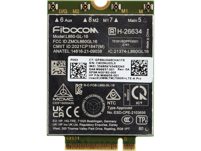 HP 4G LTE-A Pro Cat16 WWAN