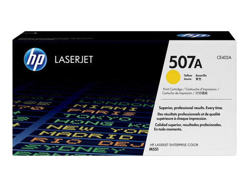 HP 507A / CE402A Yellow Toner - Tonerpatrone Gelb