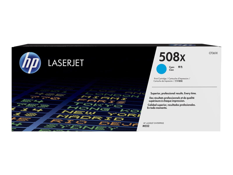 HP 508X / CF361X High Capacity  Cyan Toner