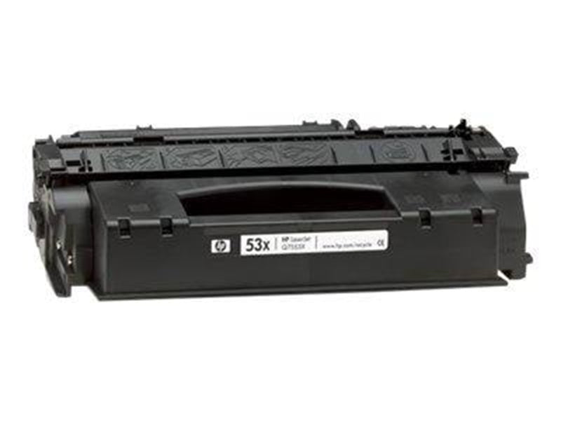 HP 53X / Q7553X High Capacity Black Toner - Tonerpatrone Schwarz