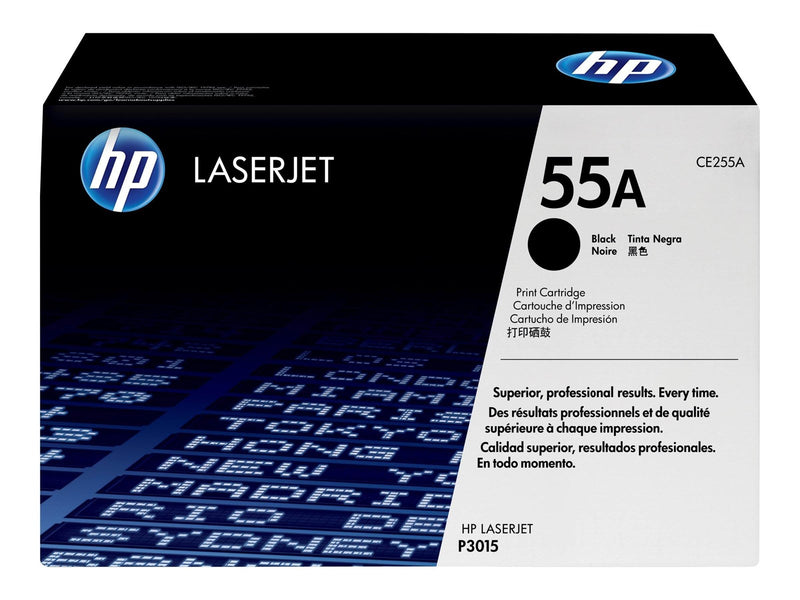 HP 55A / CE255A - Black Laser Toner - Tonerpatrone Schwarz