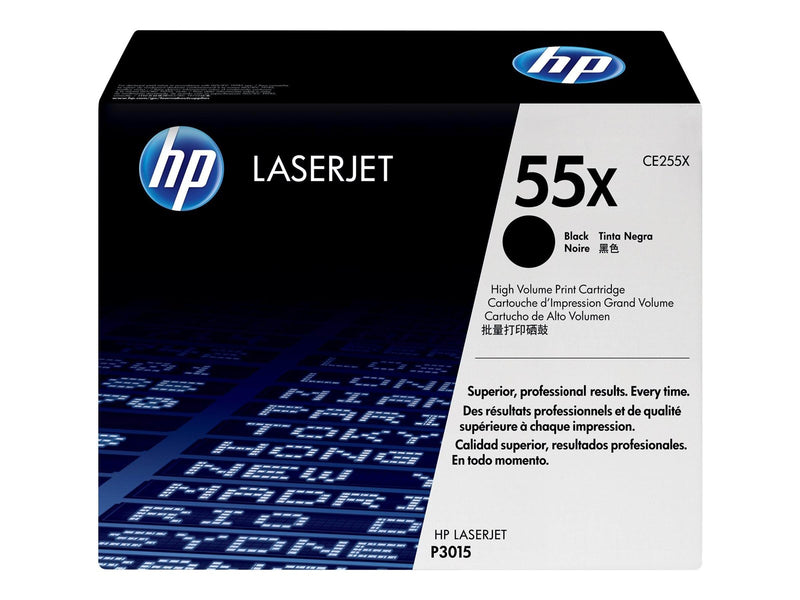 HP 55X / CE255X High Capacity Black Toner - Tonerpatrone Schwarz