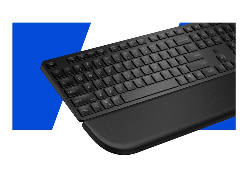 HP 580K - Tastatur - Englisch - Schwarz