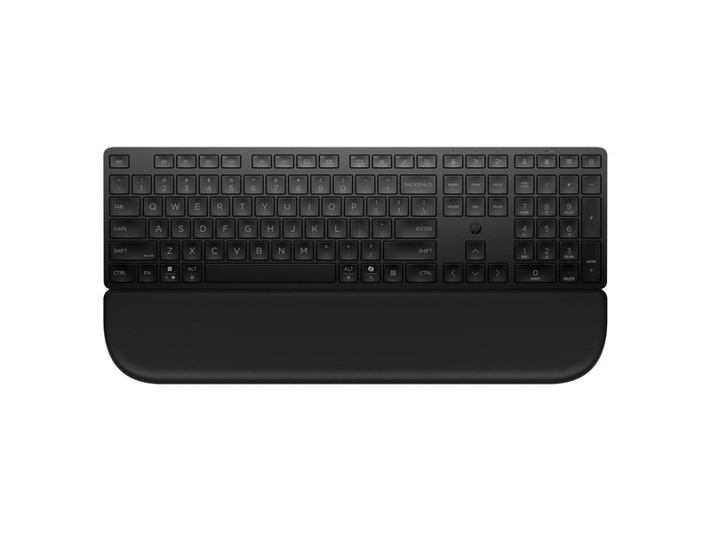 HP 580K - Tastatur - Englisch - Schwarz