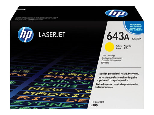 HP 643A / Q5952A - Yellow Laser Toner