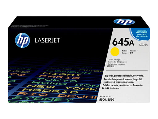 HP 645A / C9732A Yellow Toner - Tonerpatrone Gelb