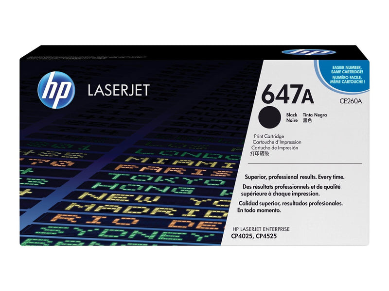 HP 647A / CE260A Black Toner - Tonerpatrone Schwarz