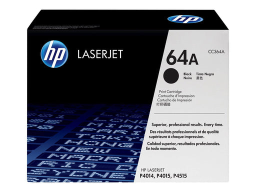 HP 64A / CC364A Black Toner - Tonerpatrone Schwarz