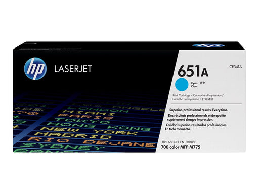 HP 651A / CE341A Cyan Toner