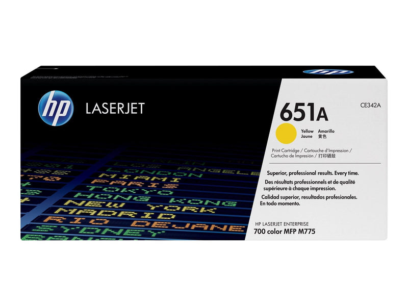HP 651A / CE342A Yellow Toner - Tonerpatrone Gelb