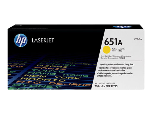 HP 651A / CE342A Yellow Toner - Tonerpatrone Gelb
