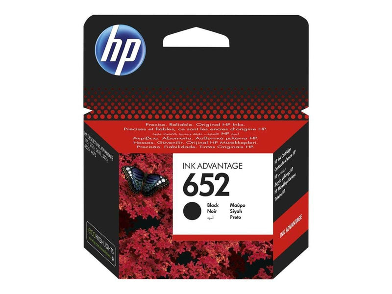 HP 652 / F6V25AE Black Ink