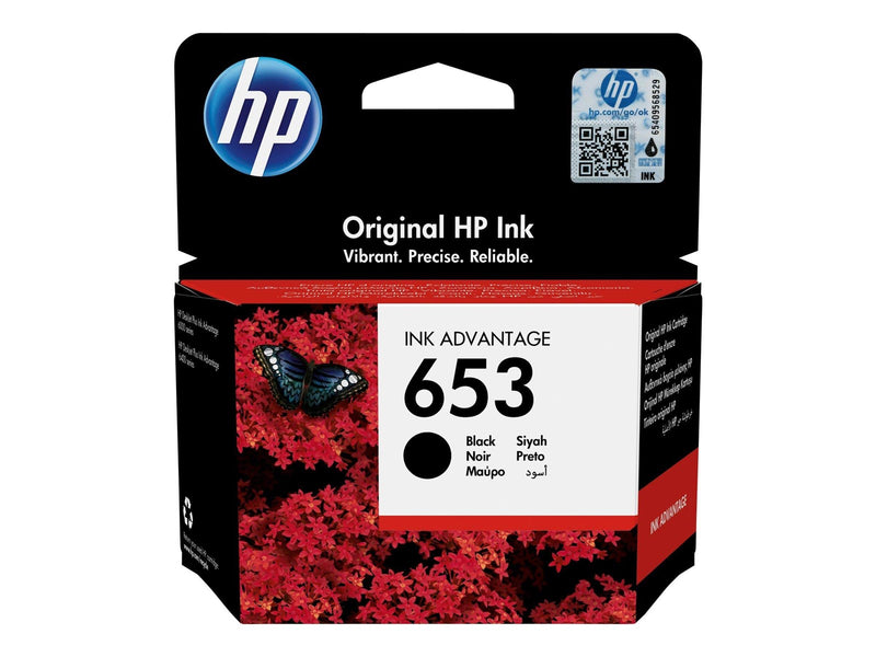 HP 653 / 3YM75AE Black Ink