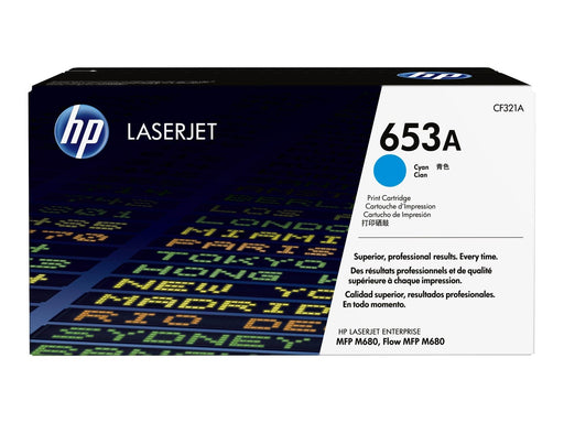 HP 653A / CF321A - Cyan Toner
