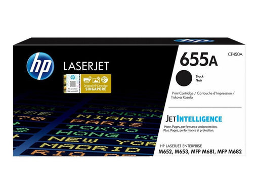 HP 655A / CF450A - Black Toner