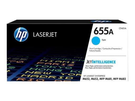 HP 655A / CF451A - Cyan Toner