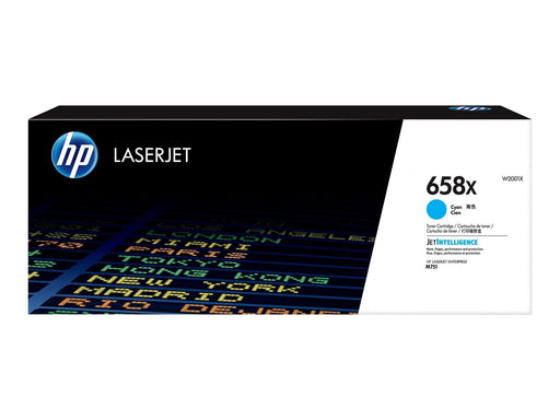 HP 658X / W2001X High Capacity Cyan Toner