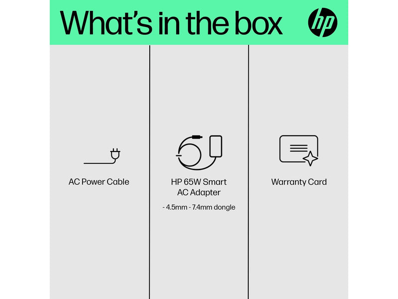HP 65W Smart AC Adapter (H6Y89AA)