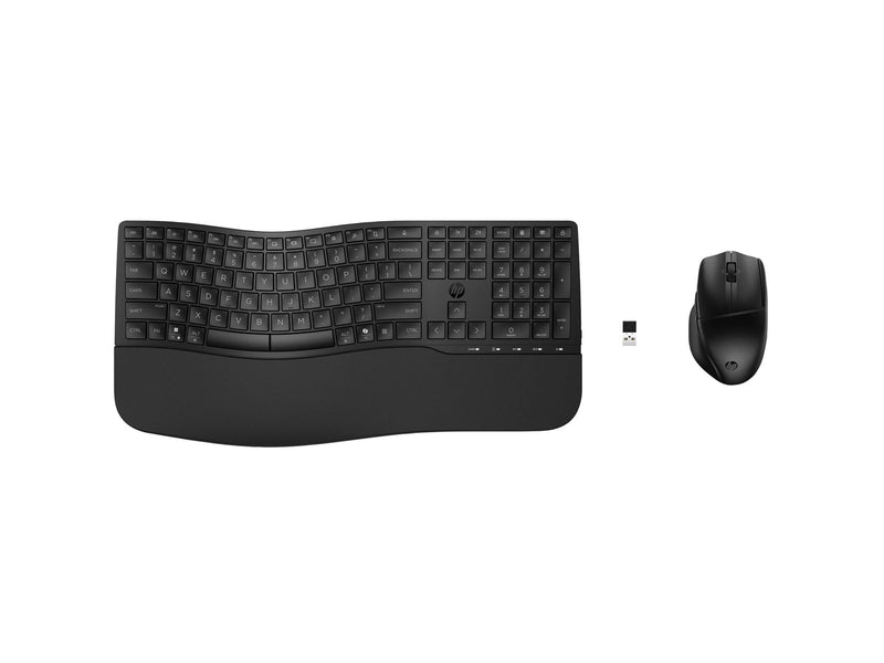 HP 680 Comfort - Tastatur & Maus Set - Englisch - Schwarz