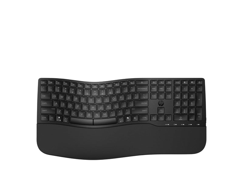 HP 680 - Tastatur - Englisch - Schwarz