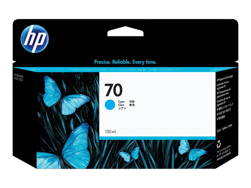 HP 70 / C9452A - Cyan Ink - Tintenpatrone Cyan