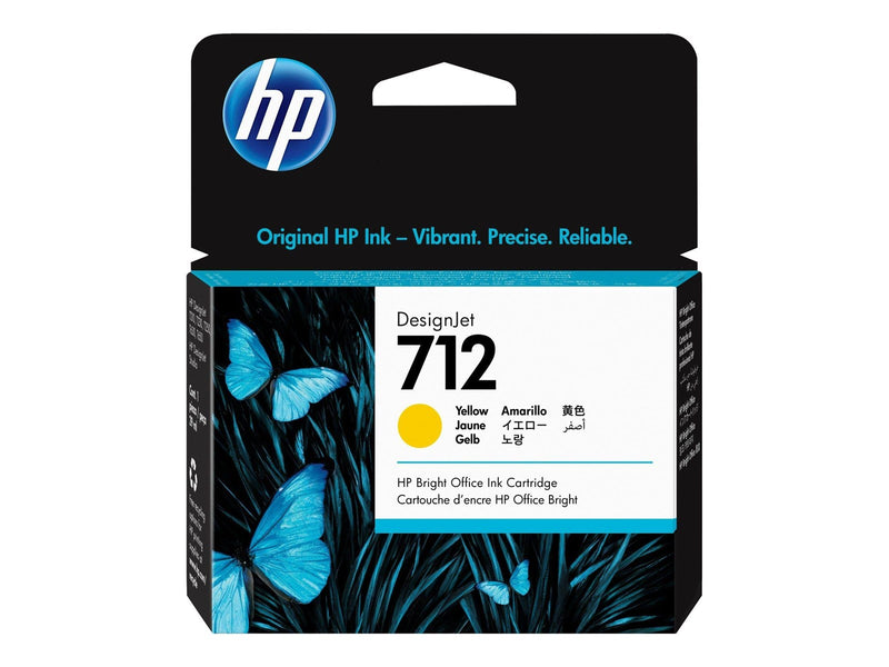HP 712 / 3ED69A Yellow Ink