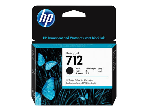 HP 712 / 3ED71A Black Ink 80ml