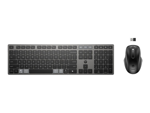 HP 725 - Tastatur & Maus Set - Englisch - Grau
