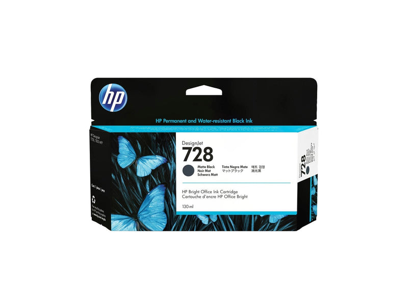 HP 728 / 3WX25A Matte Black Ink