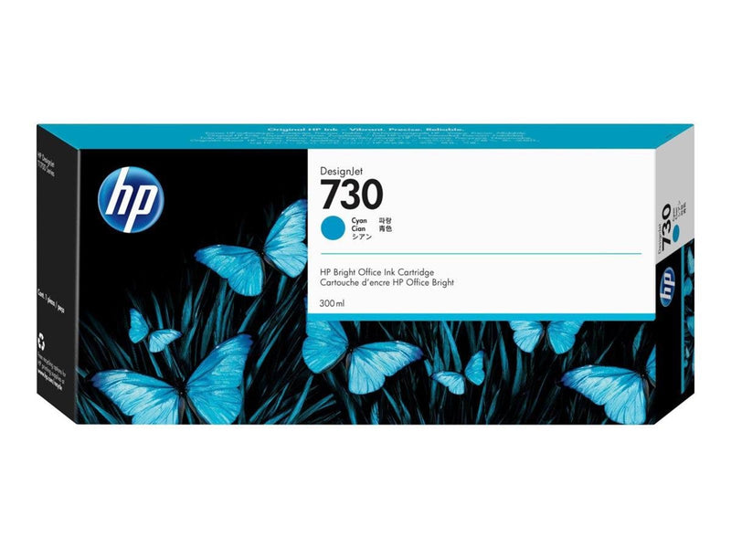 HP 730 / P2V68A High Capacity Cyan Ink