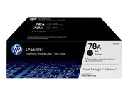 HP 78AD / CE278AD 2-Pack Black Toner