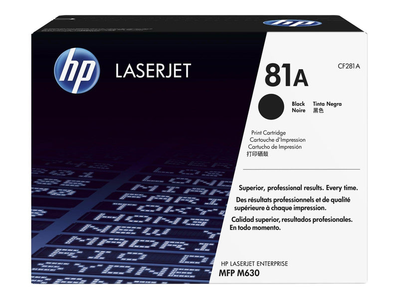 HP 81A / CF281A Black Toner